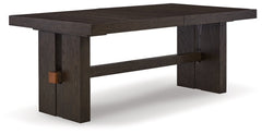 Burkhaus Dining Table and 8 Chairs with Storage - PKG013374 - furniture place usa