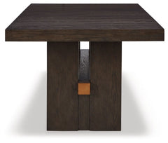 Burkhaus Dining Table and 8 Chairs with Storage - PKG013374 - furniture place usa