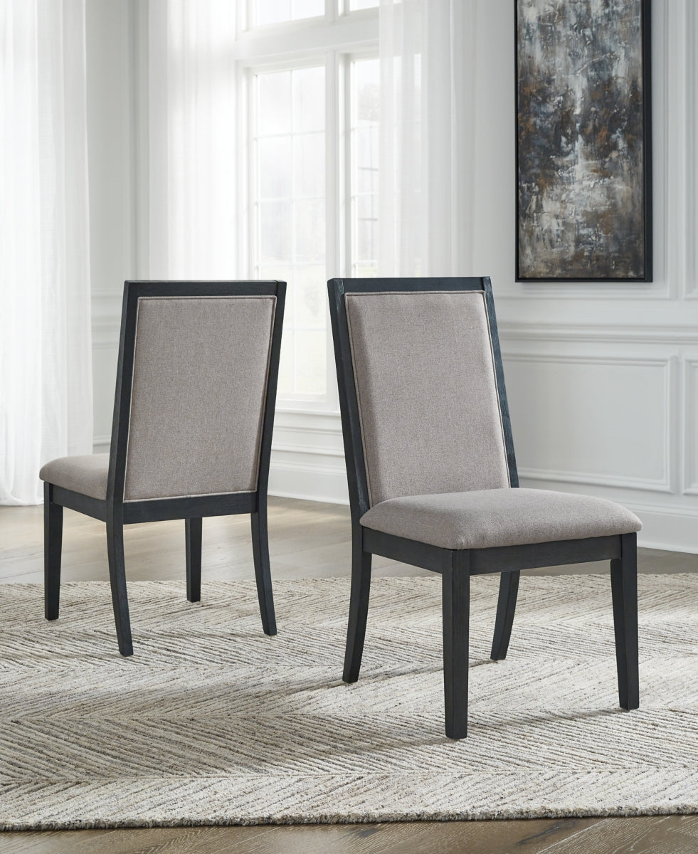 Foyland Dining Table and 6 Chairs with Storage - furniture place usa