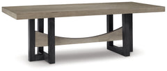 Foyland Dining Table and 6 Chairs with Storage - furniture place usa