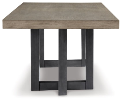 Foyland Dining Table and 6 Chairs with Storage - furniture place usa