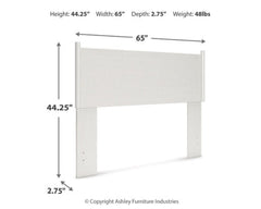 Aprilyn Queen Panel Headboard with Dresser and Chest - furniture place usa