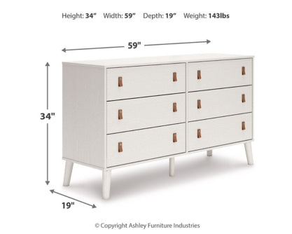 Aprilyn Twin Bookcase Headboard with Dresser and 2 Nightstands - furniture place usa