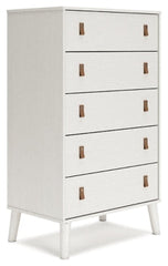 Aprilyn Queen Panel Bed with Dresser and Chest - furniture place usa
