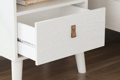 Aprilyn Twin Bookcase Headboard with Dresser and 2 Nightstands - furniture place usa