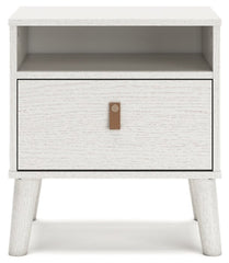 Aprilyn Twin Bookcase Headboard with Dresser and 2 Nightstands - furniture place usa