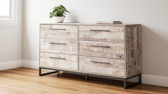 Neilsville Queen Platform Bed with Dresser - PKG009188 - furniture place usa