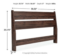 Calverson Full Panel Headboard - furniture place usa
