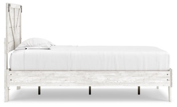 Shawburn Twin Crossbuck Panel Platform Bed - furniture place usa