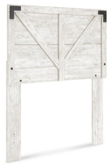 Shawburn Twin Crossbuck Panel Headboard - furniture place usa