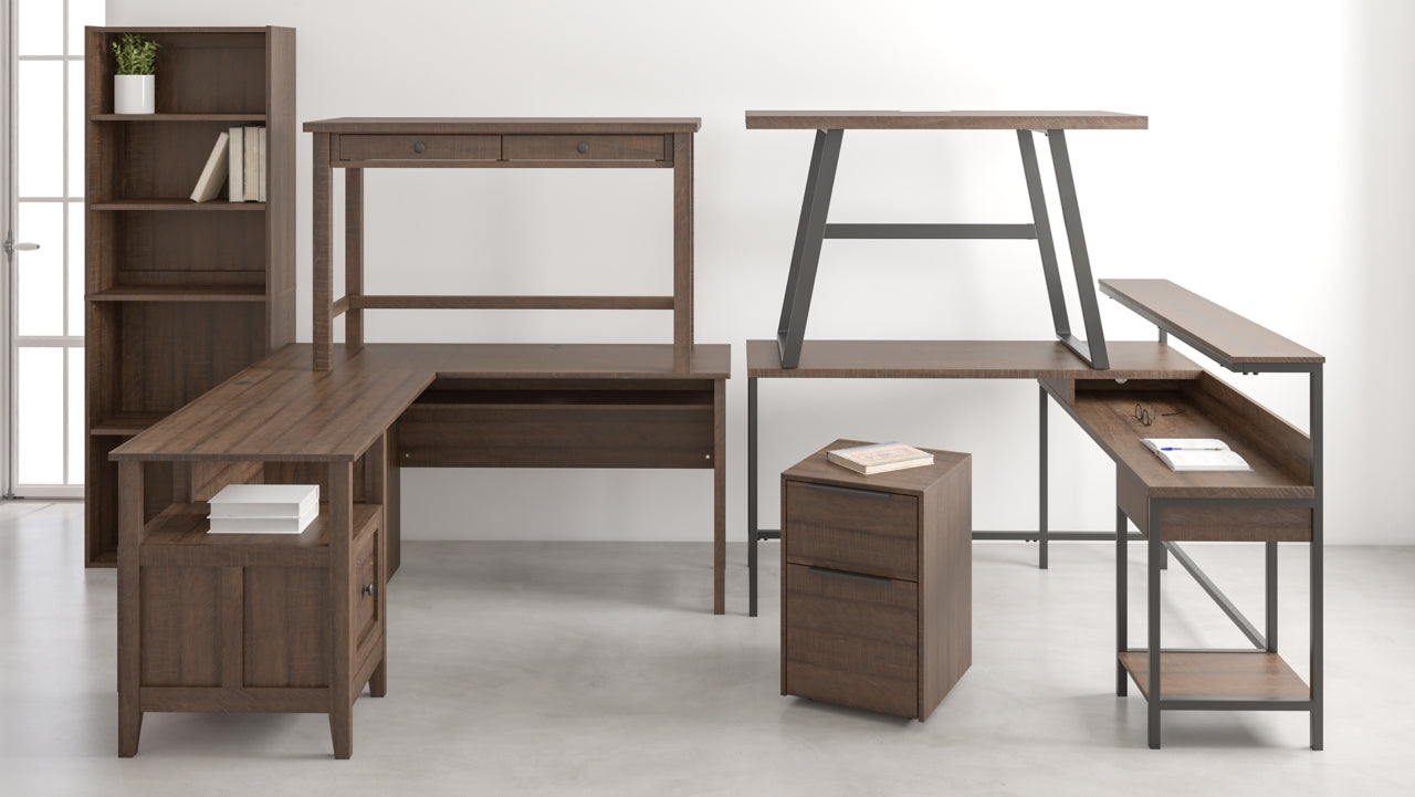 Camiburg Home Office L-Desk with Storage - furniture place usa
