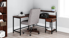 Camiburg Home Office L-Desk with Storage - furniture place usa