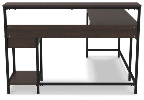 Camiburg Home Office L-Desk with Storage - furniture place usa