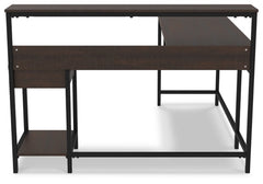 Camiburg Home Office L-Desk with Storage - furniture place usa