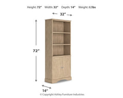 Elmferd Home Office Desk and Storage - PKG014859 - furniture place usa
