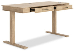 Elmferd Home Office Desk and Storage - PKG014858 - furniture place usa