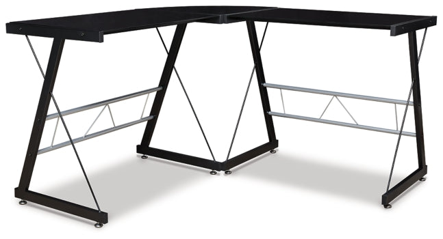Mallistron Home Office L-Desk - furniture place usa
