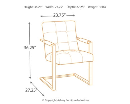 Starmore Home Office Desk Chair - furniture place usa
