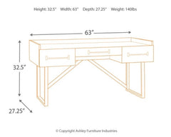 Starmore Home Office Desk with Chair - PKG008063 - furniture place usa