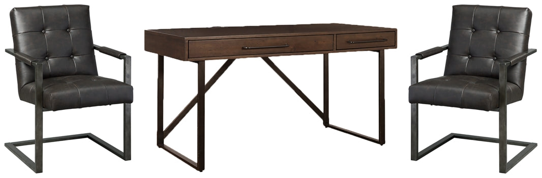 Starmore Home Office Desk with Chair - PKG008064 - furniture place usa