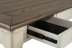 Bolanburg Home Office Desk and Storage - furniture place usa