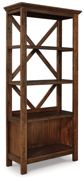 Baldridge 75" Bookcase - furniture place usa