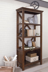 Baldridge 75" Bookcase - furniture place usa