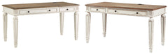 Realyn Home Office 2 Desks - furniture place usa