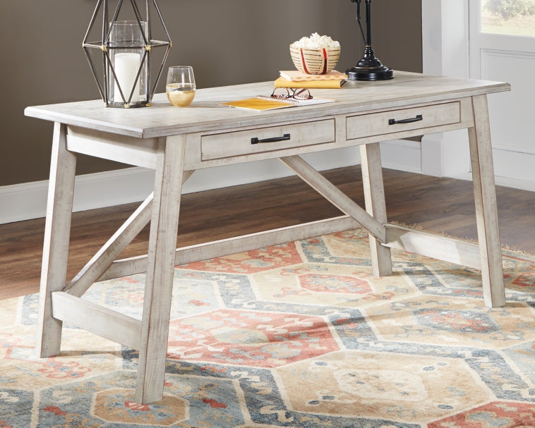 Carynhurst Home Office Desk and Storage - PKG008042 - furniture place usa