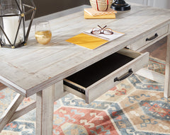 Carynhurst Home Office Desk and Storage - PKG008042 - furniture place usa