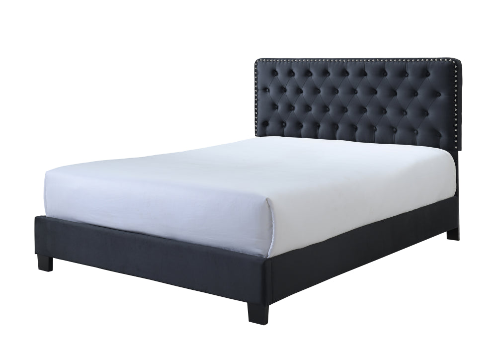 EZRA QUEEN HEADBOARD/FOOTBOARD, EZRA /QUEEN RAIL - furniture place usa