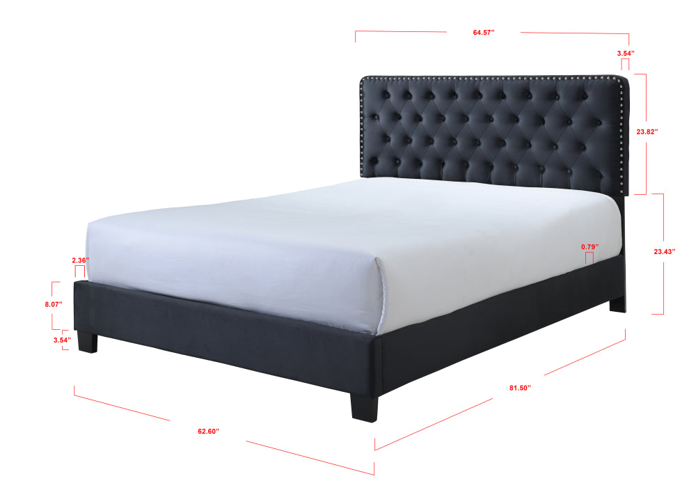 EZRA KING HEADBOARD/FOOTBOARD, EZRA KING/ RAIL - furniture place usa