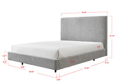 NIRVANA KING HEADBOARD, NIRVANA KING FOOTBOARD, NIRVANA KING/ RAIL - furniture place usa