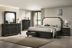 HAMILTON KING STORAGE BED HB, HAMILTON K STORAGE FOOTBOARD/DRAWER, 3AMILTON K/Q STORAGE BED RAIL - furniture place usa