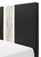 RANGLEY KING HEADBOARD - BLACK, RANGLEY KING FOOTBOARD - BLACK, RANGLEY KING/ RAIL - BLACK - furniture place usa