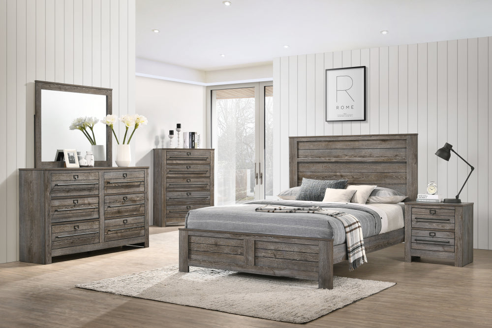 BATESON QUEEN HEADBOARD/FOOTBOARD, BATESON /QUEEN RAIL - furniture place usa