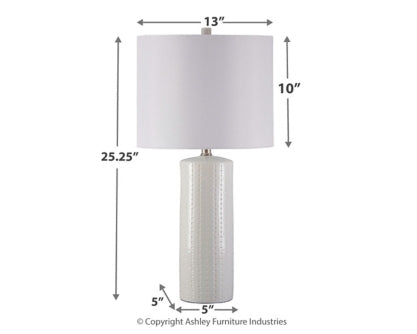 Steuben Table Lamp (Set of 2) - furniture place usa
