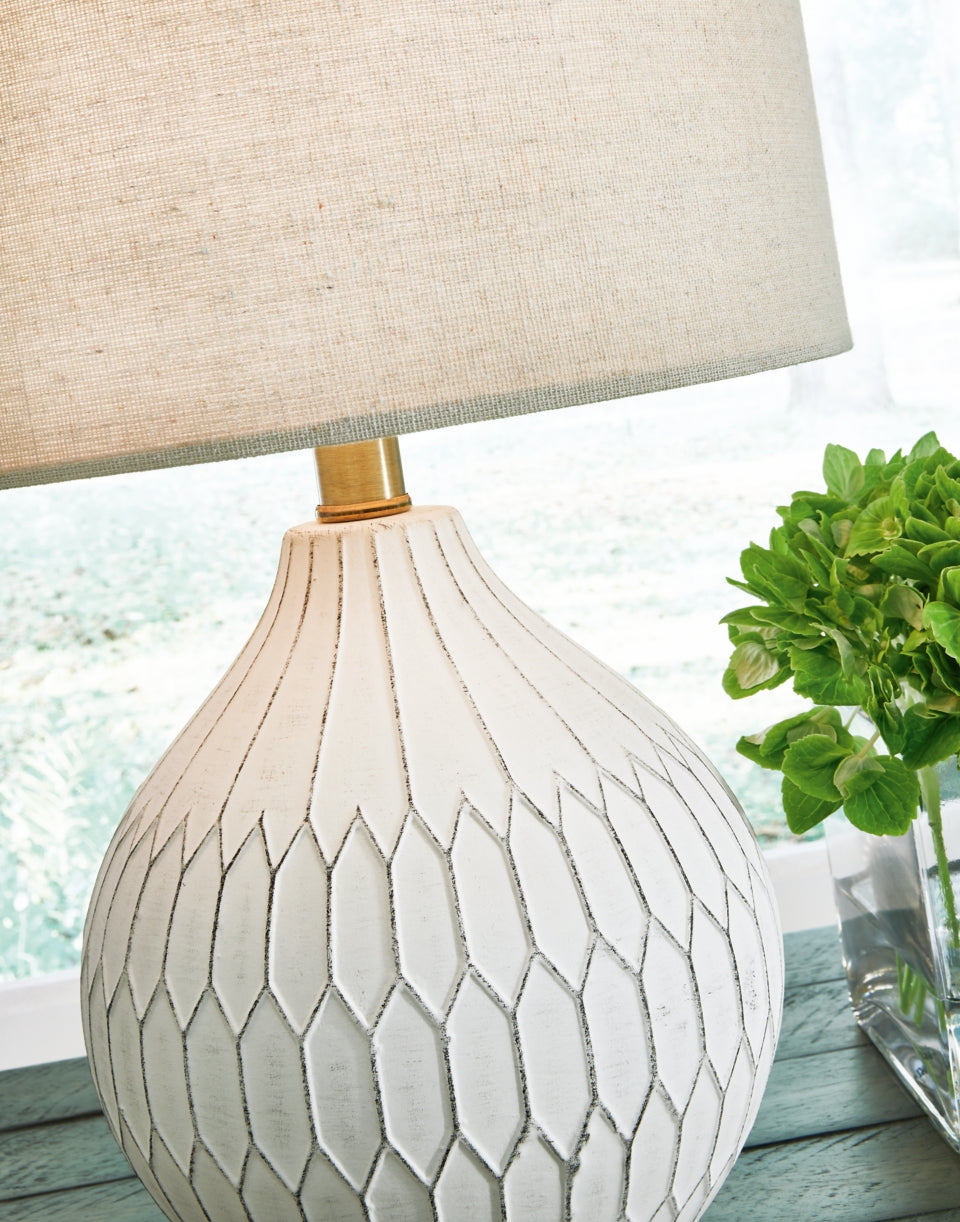 Wardmont Table Lamp - furniture place usa