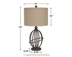 Manasa Table Lamp - furniture place usa