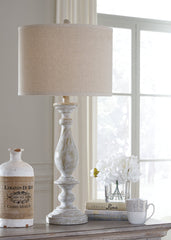 Bernadate 3-Piece Floor Lamp with 2 Table Lamps Set - furniture place usa