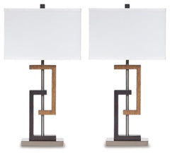 Syler Table Lamp (Set of 2) - furniture place usa