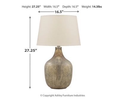 Mari Table Lamp - furniture place usa