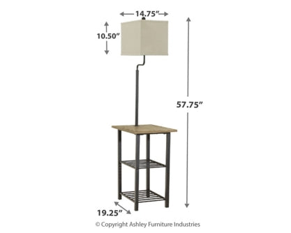 Shianne Floor Lamp - furniture place usa
