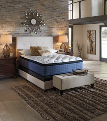 Mt Dana Euro Top California King Mattress with Head-Foot Model Better California King Adjustable Head Base - furniture place usa
