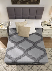 12 Inch Ashley Hybrid King Mattress with Head-Foot Model Better King Adjustable Base - furniture place usa