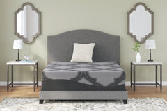 14 Inch Ashley Hybrid Queen Mattress with Head-Foot Model Better Queen Adjustable Base - furniture place usa
