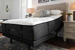 Chime 10 Inch Hybrid California King Mattress in a Box with Head-Foot Model Better California King Adjustable Head Base - furniture place usa