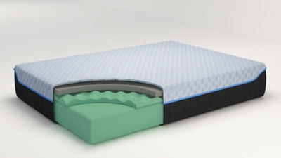 10 Inch Chime Elite California King Memory Foam Mattress in a box with Head-Foot Model Best California King Adjustable Base - furniture place usa