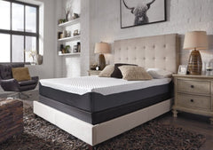 10 Inch Chime Elite Queen Memory Foam Mattress in a box with Adjustable Head Queen Base - furniture place usa