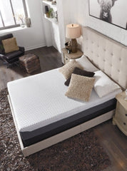 10 Inch Chime Elite King Memory Foam Mattress in a box with Foundation King Foundation - furniture place usa